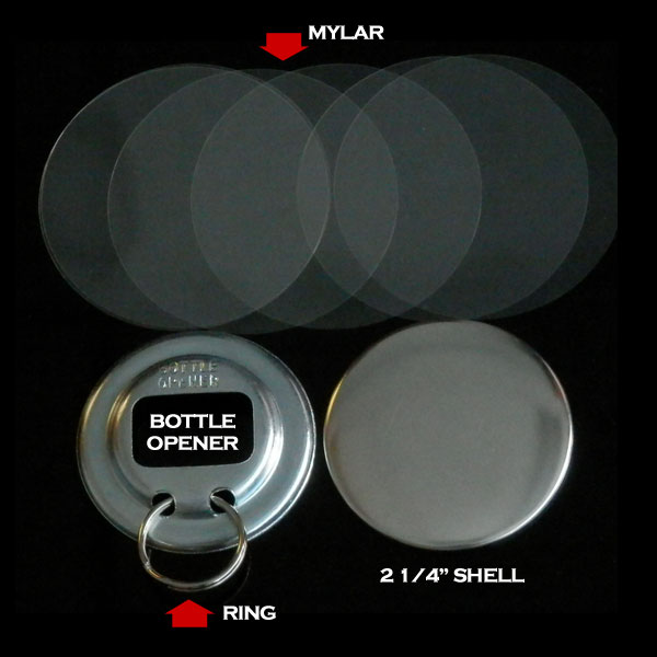 2.5 Bottle Opener Button